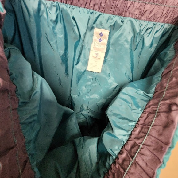 Vintage Columbia Snow Pants Mens XL Green Lined Back Pocket Outdoors Skiing - Picture 7 of 14